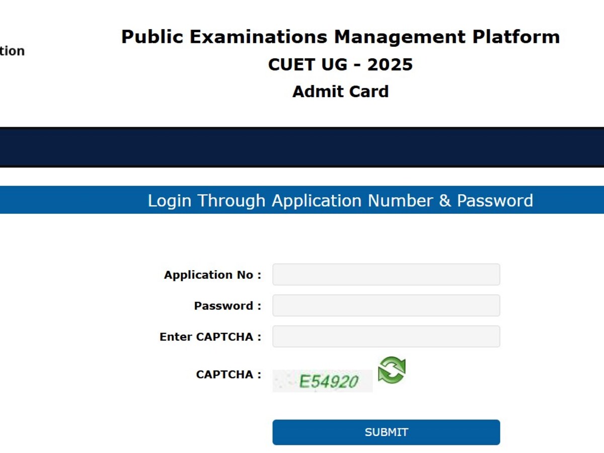 CUET UG Admit Card 2025 Released: Download Your Re-Test Card Now at cuet.nta.nic.in