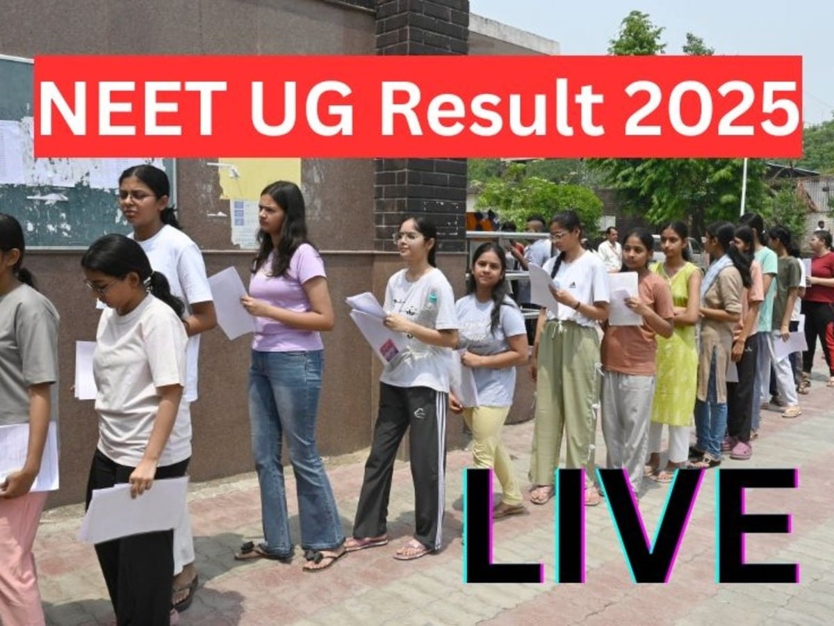 NEET 2025 Results Live: Scorecards Available Soon on neet.nta.nic.in