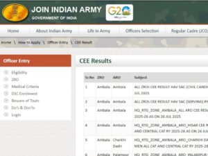 Agniveer Result Released: Check ARO-Wise Results in 4 Simple Steps
